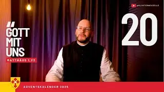20. Tag Adventskalender 2025 #paterkilian aus Neuzelle