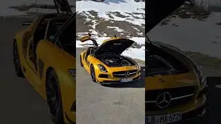 #Mercedes-#AMG #SLS #BlackSeries Limited to 350 units coming with the NA 6.2l #V8 🔥