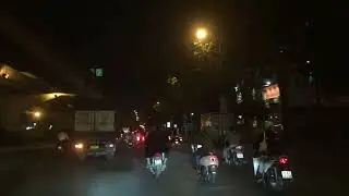 Lunar Ant Overcross &mdash; POV Moonlit City Drive (No Talking, 2-Min)