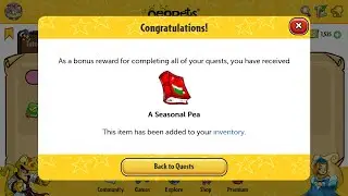 Who Needs The Advent Calendar When You Got Weekly Prizes! Neopets Daily Adventures 1/1/25
