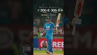 Thriller Chase! India Defeats New Zealand with Virat Kohli's 93-Run Knock 🔥 IND vs NZ #shorts #india