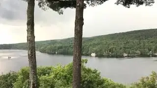 Storm blowing through Cantley Quebec