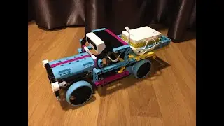 SPIKE Prime Wooden truck building instructions