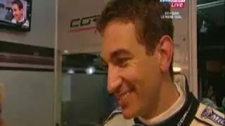Oliver Gavin Interview During 3rd Qualifying Session at 2010 24 Hours of Le Mans