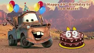 Happy 69th Birthday to Tow Mater!