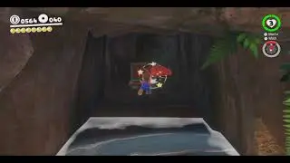 Super Mario Odyssey: Treasure Of the Waterfall Basin Moon *Cascade Kingdom*