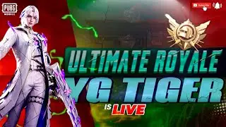 🔥 Ultimate Royal Legend Arabic Lobby | PUBG MOBILE |  YGTigerxLive #pubglive  #bgmi #livestreaming