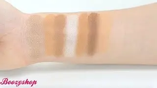 Makeup Revolution   Ultra Contour Palette Medium Dark Swatch