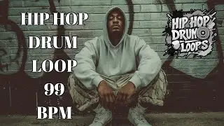 99 BPM Boom Bap Drum Loop | Classic Hip Hop Beat | Royalty Free Drum Loop