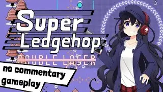 Super Ledgehop: Double laser  - Gameplay (No commentary)