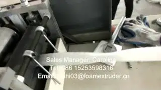 PE foam net extruder machine