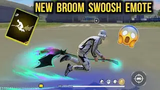 New Broom Swoosh Emote Gameplay | New Faded Wheel Free Fire