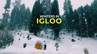 I Slept in India's First IGLOO | Freezing -15&deg;C near Manali | naukriwala traveller