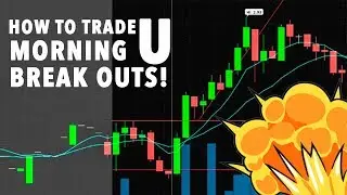 How To DayTrade The U Shape Morning Open Stock Pattern!