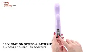 Selopa Lavender Love Dual Vibe Demo | Waterproof Rechargeable Toy