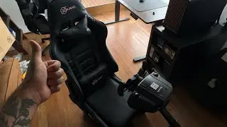 Comprei uma Cadeira custo beneficio para o meu Setup De Corrida 