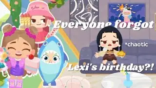 Everyone Forgot Lexi's Birthday?! *chaotic & dramatic* | Dr. Panda Town Tales