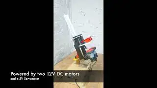 DIY Badminton Trainer / Shuttlecock launcher / 3D Printable