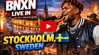 Stockholm felt the heat 🔥 BNXN live on stage 🇸🇪🎶