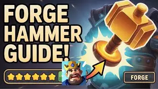 Как использовать Forge Hammer в Kingshot (быстро улучшите мифическое снаряжение!)