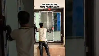 UPVC WINDOWS AND DOORS #youtubeshorts #newvideo #upvc #ytshorts #ytshortsindia #trending #reels#work
