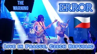 THE WARNING - ERROR - PRAGUE - 4/14/24 #livemusic #error #prague #rock #tour #fyp #martintw 