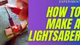 how to make a lightsaber with nichrome wire || it is work