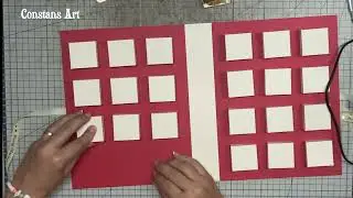advent calendar Christmas book/ SVG File / Instant Download / DIY Papercraft /