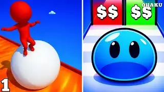 🏂❄️ Snow Race 3D x Slime Run Race &ndash; Slippery Speed Challenge! 🟢🔥