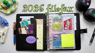 2026 A5 filofax journal tour ☆ my commonplace + memory keeping setup!