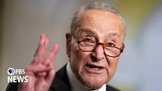 WATCH: Schumer and Senate Democrats criticize Trump's One Big Beautiful Bill in news briefing