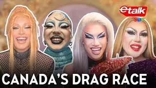 Venus and the ‘Canada’s Drag Race’ final 4 on their show experience | Etalk Interview