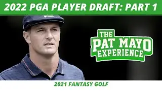 2022 PGA Player Draft Picks 1-33 | 2022 Fantasy Golf Picks & Season Outlook