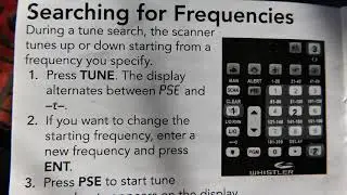 Whistler 1010 Scanner Manual ( Hopping Freight Trains 101)