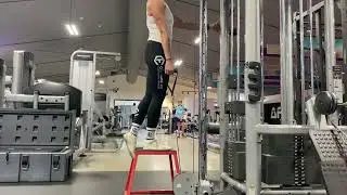 Single Leg Cable Glute Step Up