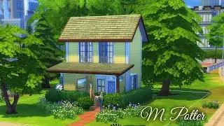 The Sims 4: Two story Tiny house (No CC)//Speed Build