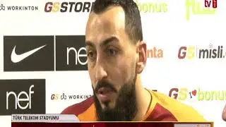 Galatasaray 1-0 Akhisar BLD | Ma&ccedil; sonu Konstantinos Mitroglou r&ouml;portajı 24 Şubat 2019