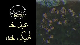 Eid Hai Theek Hai | Eid Poetry Status 2022 | Sad Eid Status
