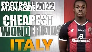 Football Manager 2022 WONDERKIDS - ITALY - FM22