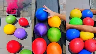 🎈Breaking Glass Bottles and Balloon Drops! Crushing Crunchy & Soft Things!🔥