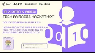 Learn from top Web3 builders: A full walkthrough on how to build a project from 0 to 1.