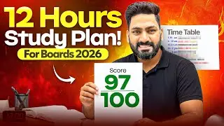 STUDY like a TOPPER - 5 Scientific HACKS | Class 12th Boards Ke Liye Kitne Hours Padhein?