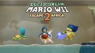 Lucid Dream MARIO WII Escape 2 Africa #28 Walkthrough 100%