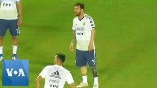 Messi Trains With Argentina Ahead of Copa America Opener Against Colombia