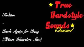 Radium - Back Again for Bang (Trance Generators Mix)