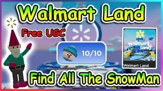 [Event⛄] Roblox Walmart Land Script - Find All The SnowMan (Free UGC)