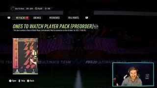 What is going on with the FIFA 22 Ones to Watch Pack?