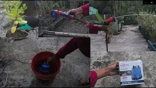 How to make a water supply for garden. #shorts #gardening #greenrooftop  #gardendesign