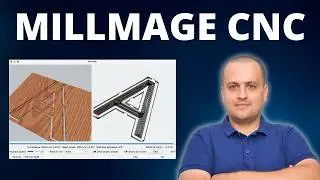 MillMage CNC from scratch - pockets, contours and bridges | Tutorial PL