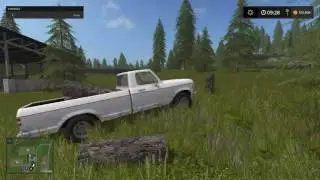 Farming Simulator 17 - Cutting tree whit chainsaw